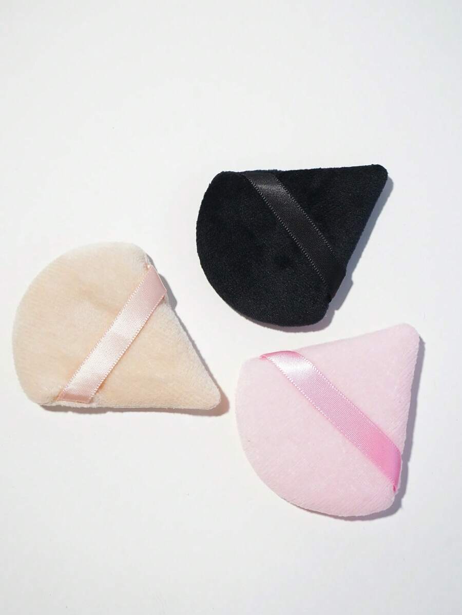 SHEIN إسفنجة مكياج مثلثة للبودرة والأساس