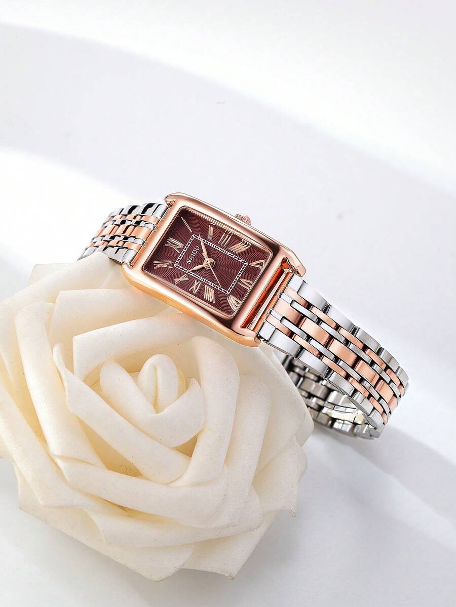 SHEIN ساعة نسائية كاجوال كوارتز