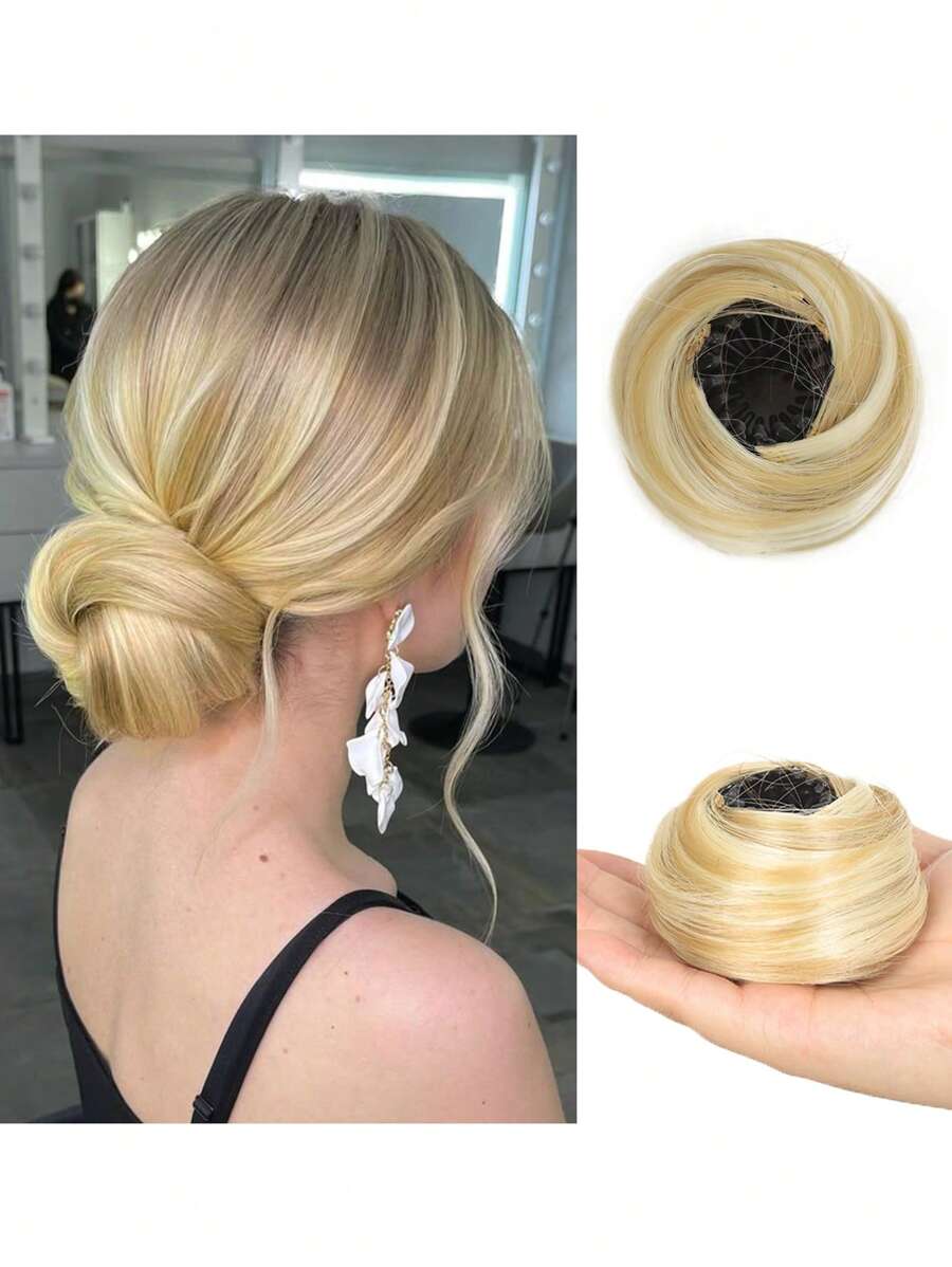 SHEIN باروكة شعر مستعار أنيق 4 بوصة قابل للتمديد