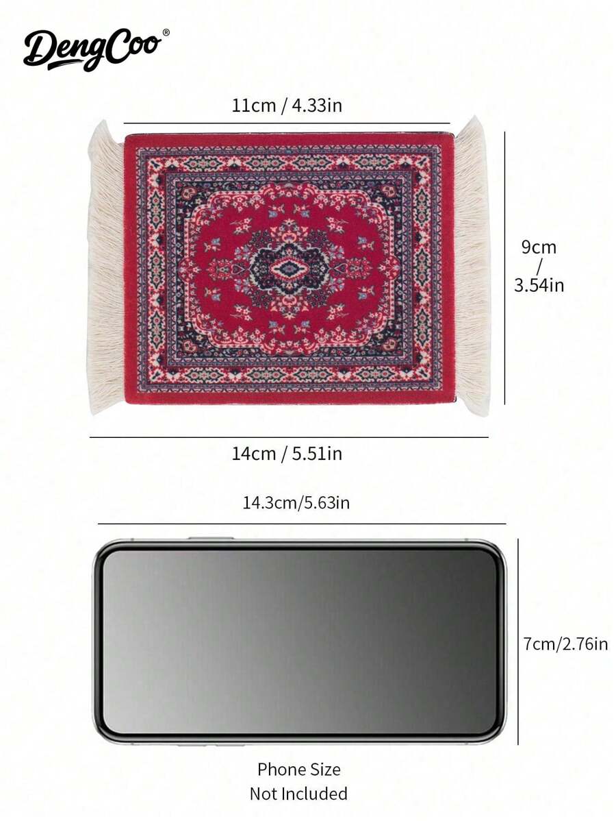 SHEIN سجادة قهوة مقاومة للحرارة والانزلاق