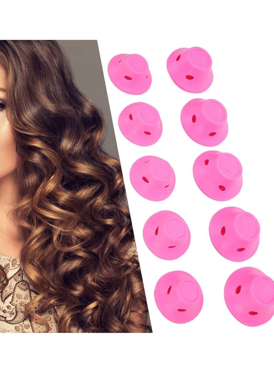 SHEIN أدوات تجعيد شعر بشكل فطر وجرس