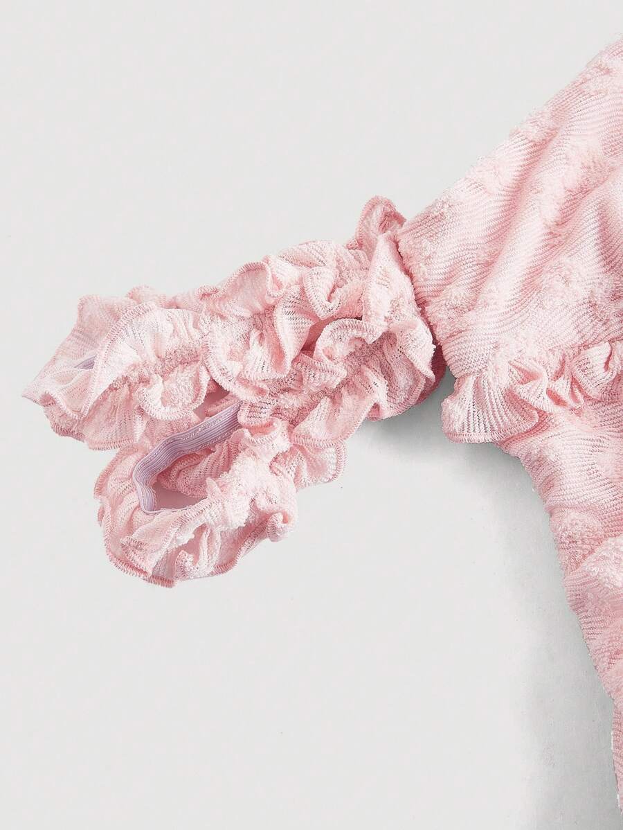 SHEIN MOD فستان وردي ساتان بتصميم محكم وذيل سمكة