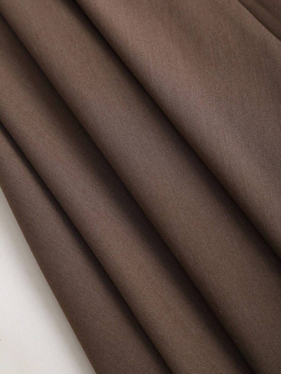 SHEIN Sweetra تنورة أنيقة بتصميم مبطن