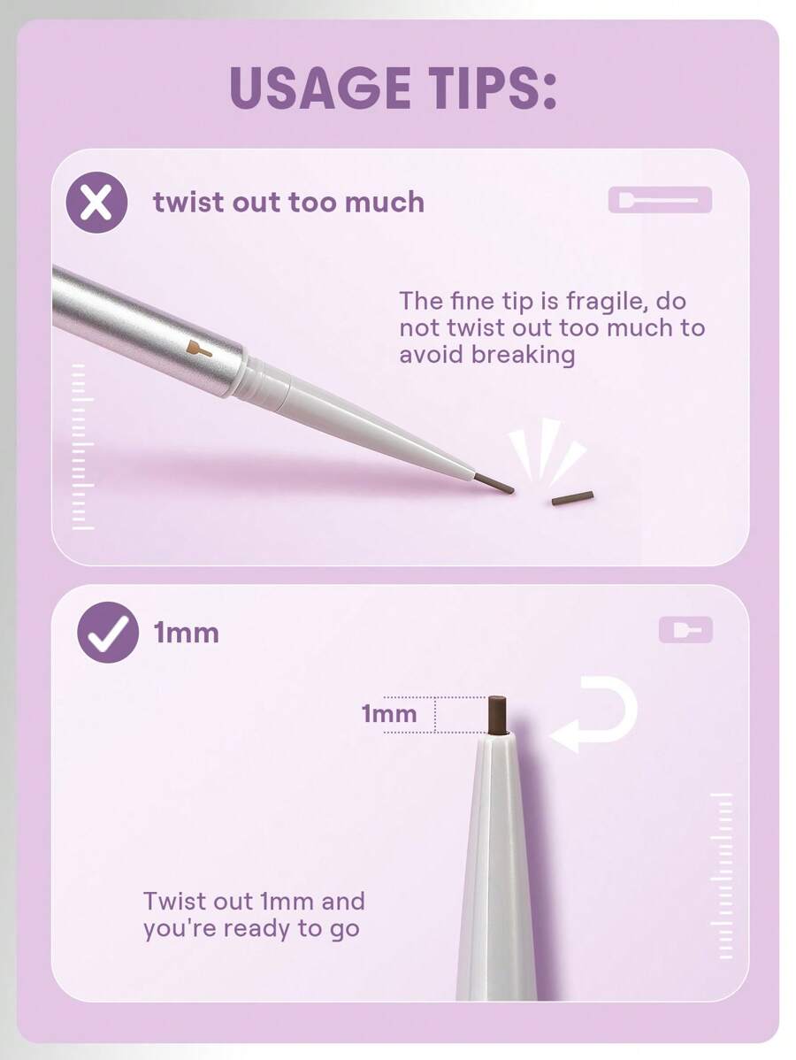 SHEGLAM Ultra Slim قلم حواجب