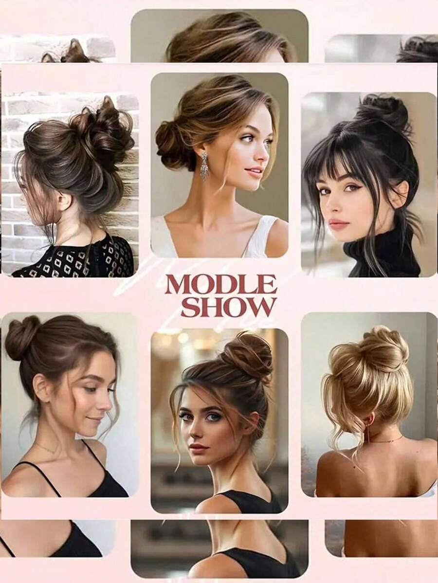 SHEIN تمديدات شعر صناعي مربوطة