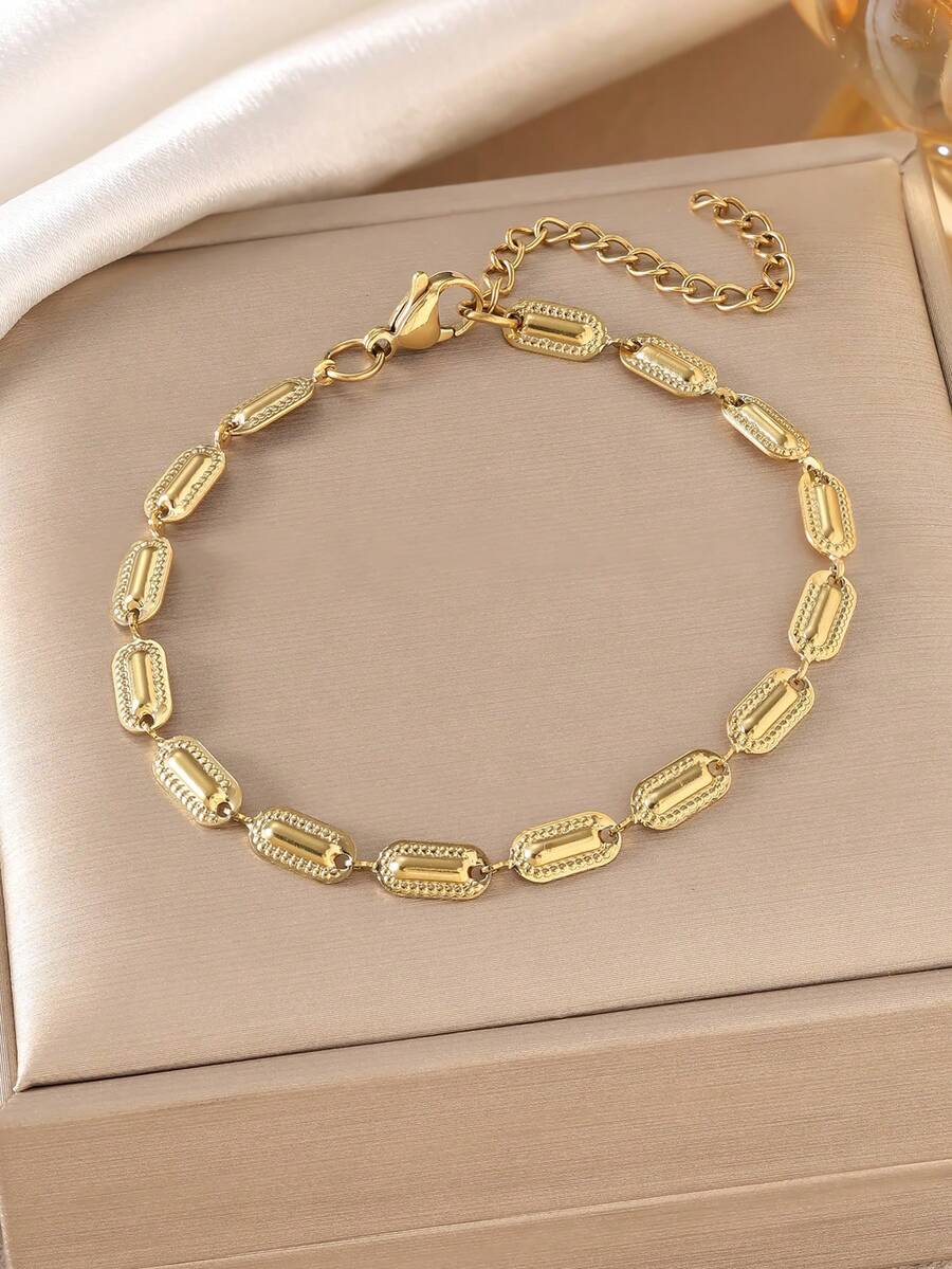 SHEIN سوار بوهيمي ستانلس ستيل