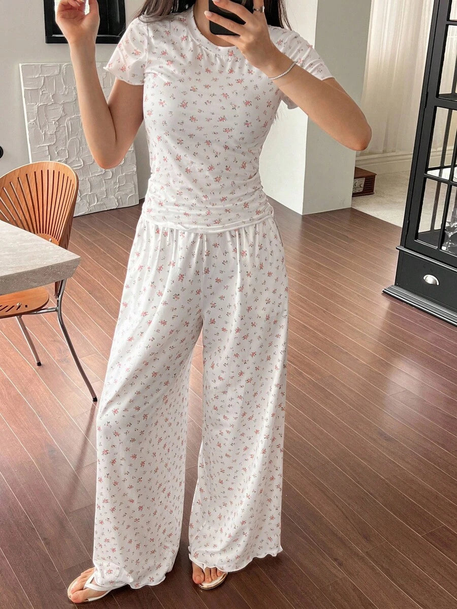 SHEIN بيجامة كاجوال صيفية مريحة