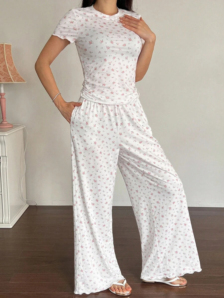 SHEIN بيجامة كاجوال صيفية مريحة