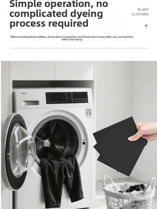 SHEIN أوراق تغميق وتثبيت لون الملابس في الغسيل