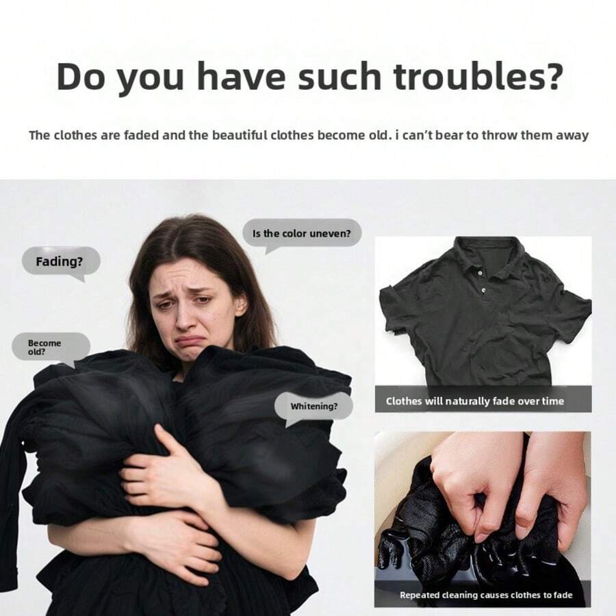 SHEIN أوراق تغميق وتثبيت لون الملابس في الغسيل
