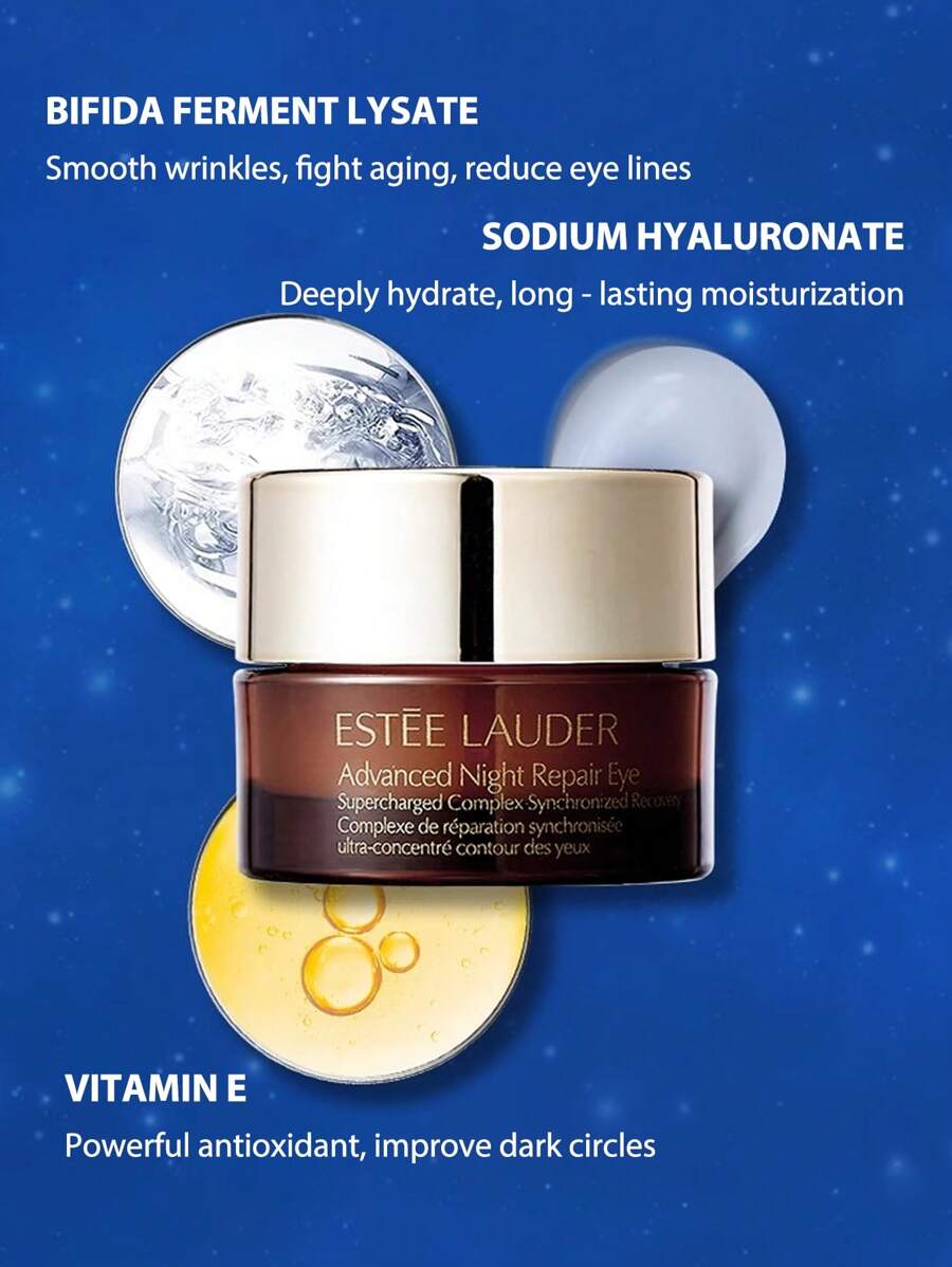 Estée Lauder كريم عين ليلي منشط ميني 5 مل لمكافحة الهالات والخطوط
