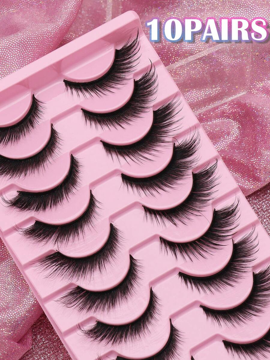 SHEIN أرمليا رموش صناعية طبيعية ثلاثية الأبعاد