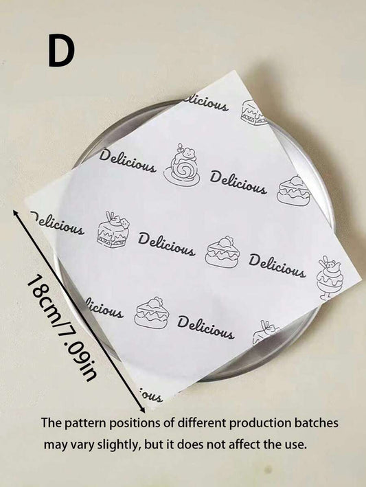 SHEIN ورقة تغليف كعك بتصميم كرتوني