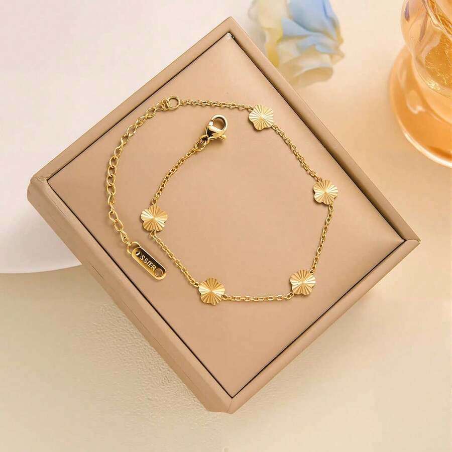 SHEIN سوار فيليجري مطلي ذهب عيار 18