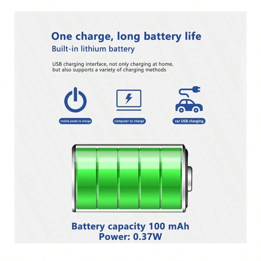 SHEIN مبراة أظافر كهربائية 5 في 1 للمناكير والباديكير