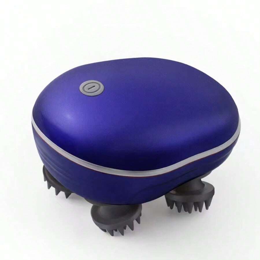 SHEIN جهاز تدليك فروة الرأس الكهربائي اللاسلكي بـ4 مخالب