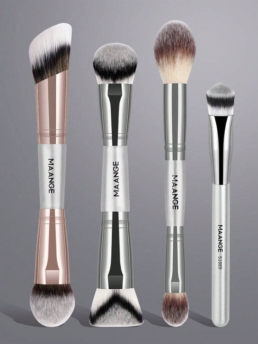 SHEIN MAANGE فرشاة مكياج مثلثة محمولة