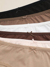 SHEIN FINETOO سراويل داخلية نسائية 6 قطع مريحة