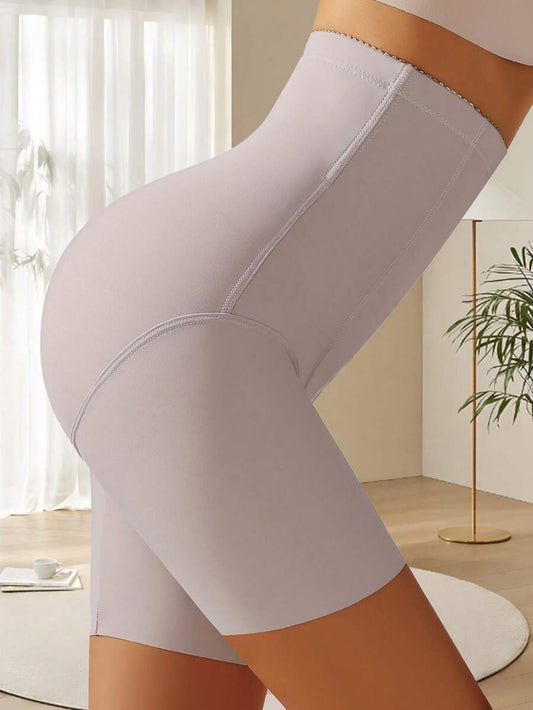 SHEIN شورت نسائي عالي الخصر مشد للبطن لتشكيل الخصر