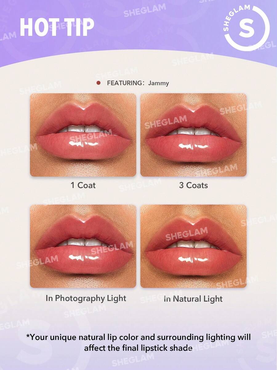 SHEGLAM Glaze Daze ملمع شفاه