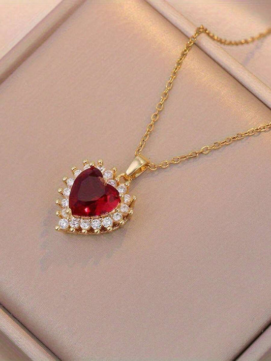 SHEIN طقم مجوهرات نسائي 4 قطع مرصع بالراين