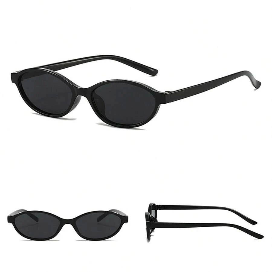 SHEIN مجموعة 3 نظارات بإطار بلاستيك