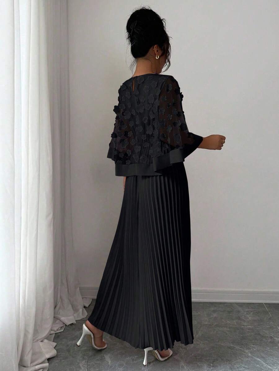 SHEIN Elenzga فستان أسود