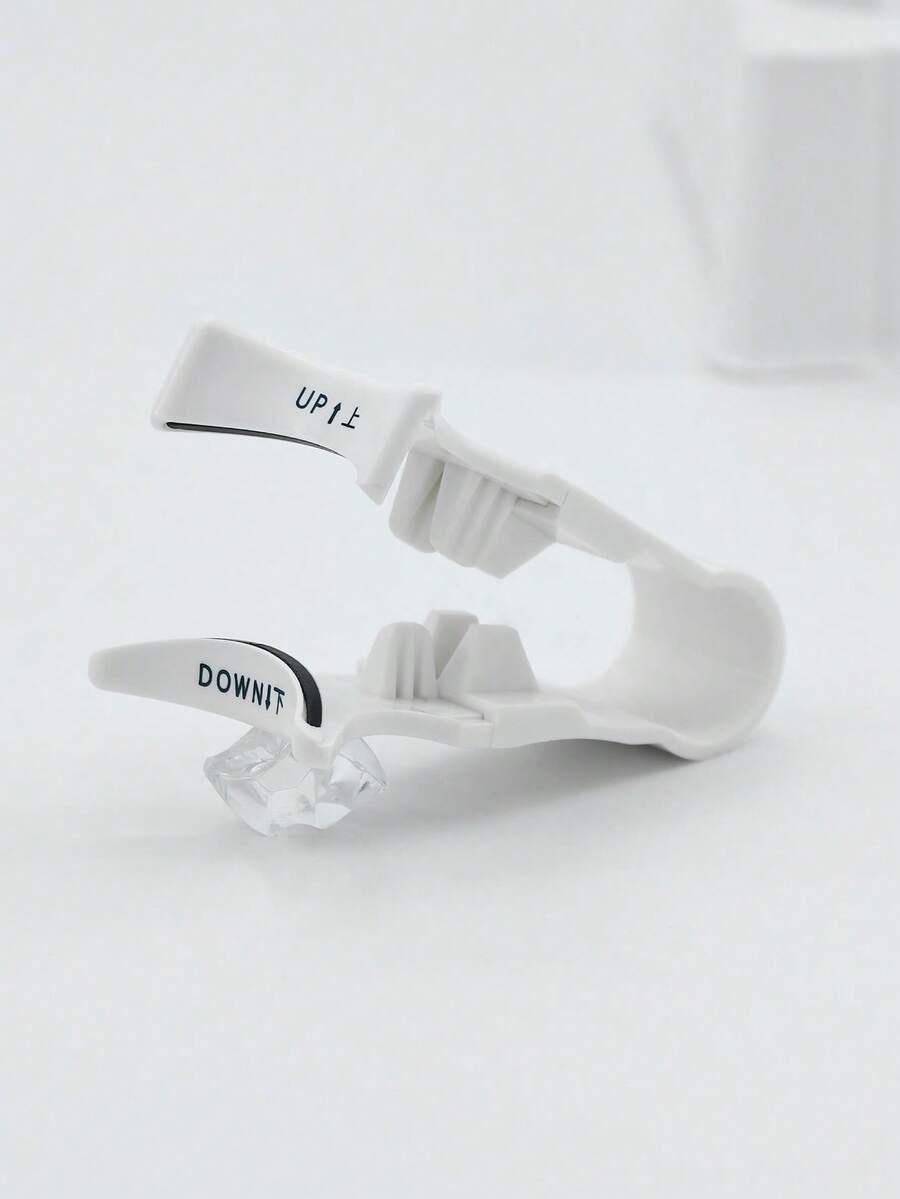 SHEIN صندوق رموش نصفية مغناطيسية مع ملقط طبيعية