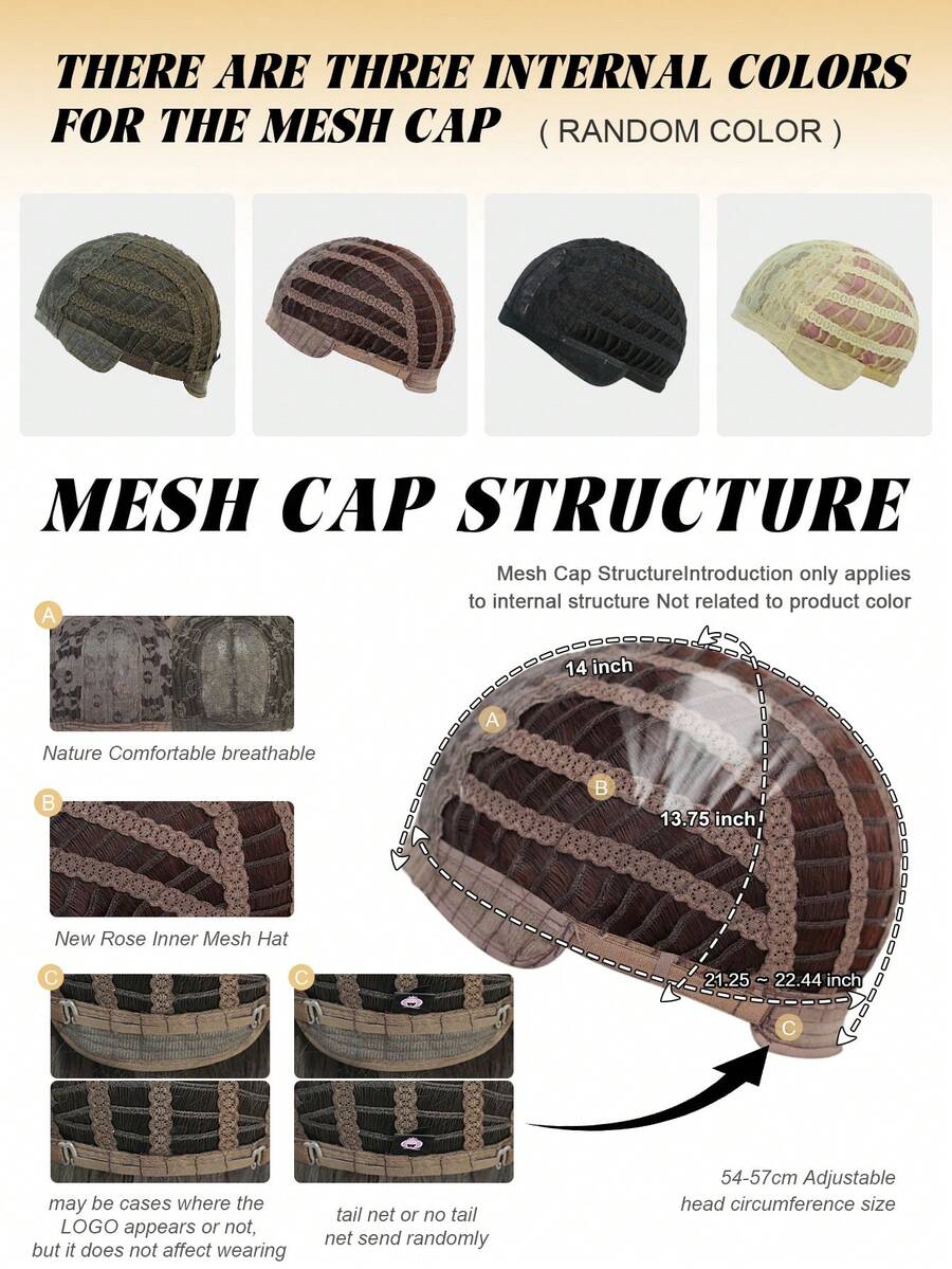 SHEIN NAMM باروكة سوداء 20 بوصة شعر مستقيم مع غرة