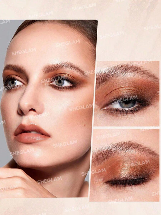 SHEGLAM Afterglow Palette لوحة ظلال عيون 15 لون بدرجات محايدة وباردة