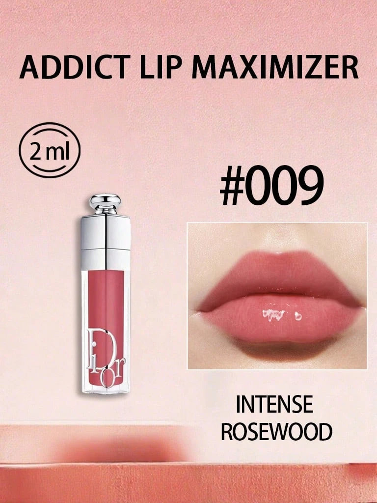 Dior غلوس مكبر الشفاه روزوود مغذي وخفيف الوزن 2 مل