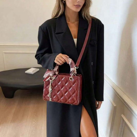 SHEIN Dedoo حقيبة يد أنيقة خفيفة وعصرية للحمل باليد أو الكتف