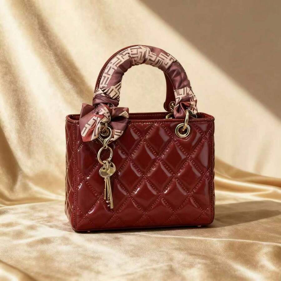 SHEIN Dedoo حقيبة يد أنيقة خفيفة وعصرية للحمل باليد أو الكتف