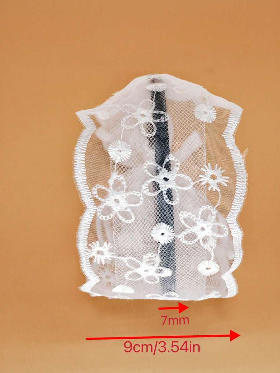 SHEIN شريط شعر بشكل فيونكة من الدانتيل بضغط عالي