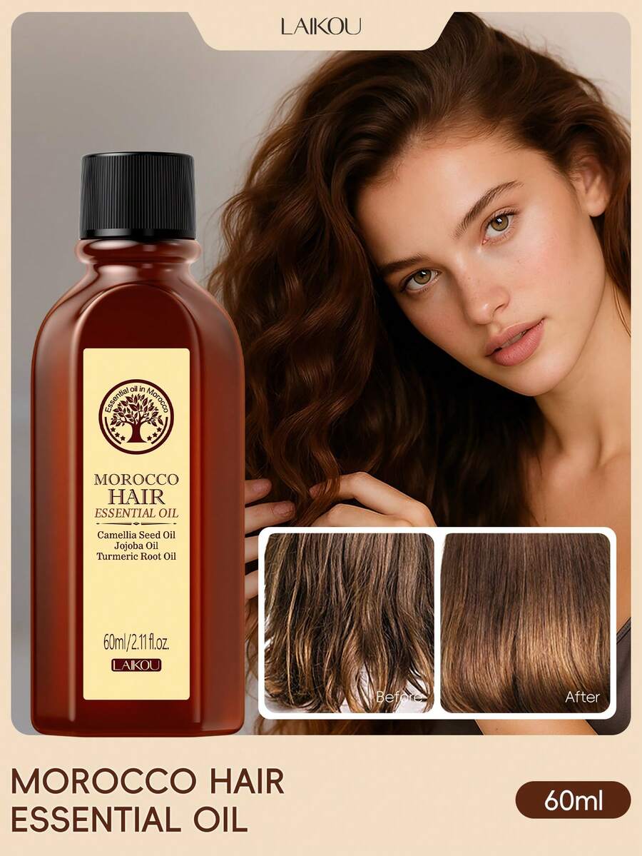 LAIKOU زيت الشعر المغربي لترميم الشعر