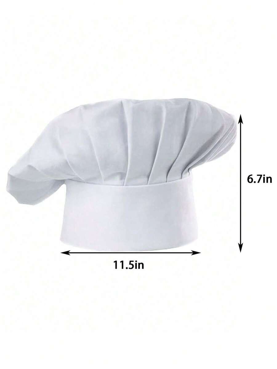 SHEIN قبعة طباخ قابلة للتعديل للطهي والخبز