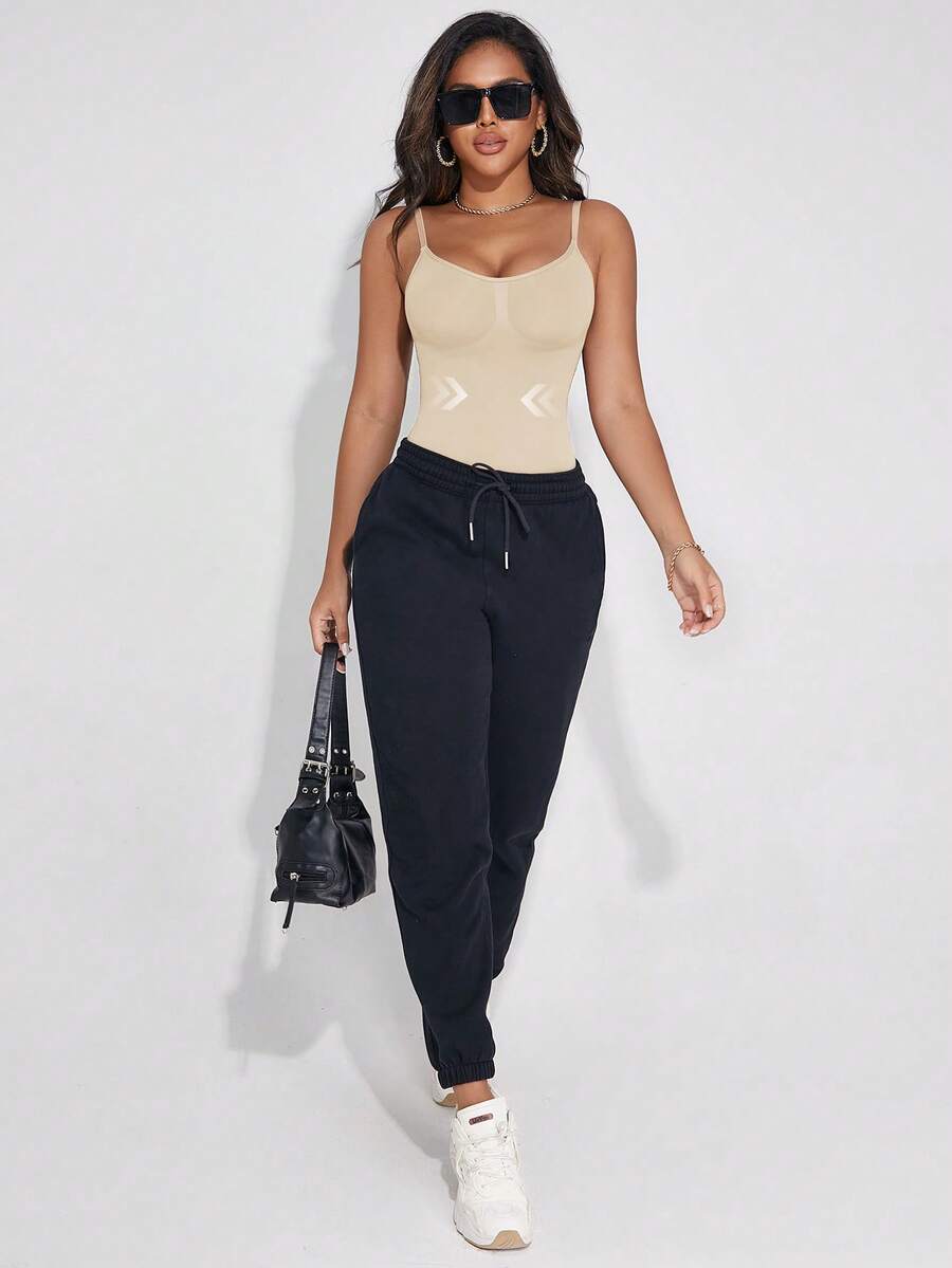 SHEIN Suprenx بدلة نسائية لتشكيل الجسم ورفع الصدر وتنحيف الخصر ورفع الأرداف