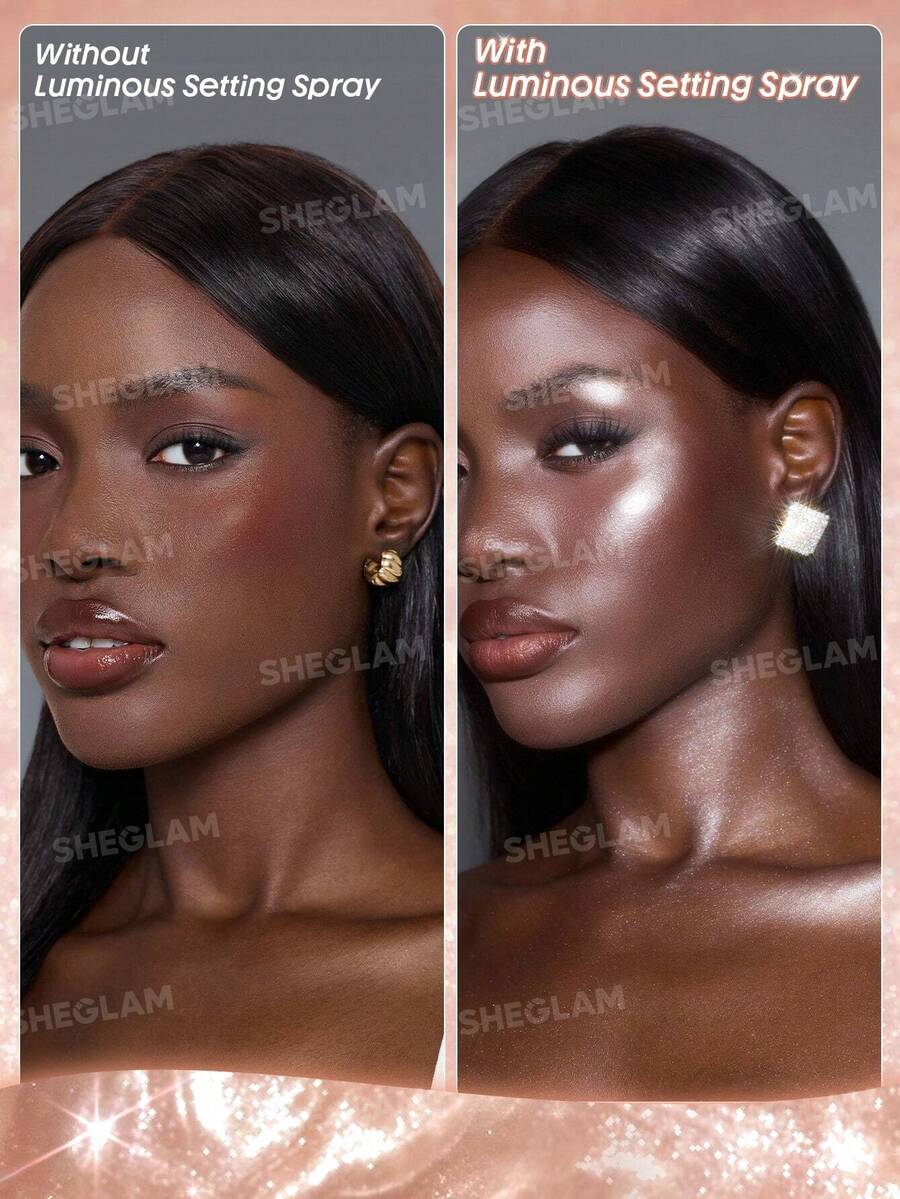 SHEGLAM Light Me Up بخاخ تثبيت مضيء