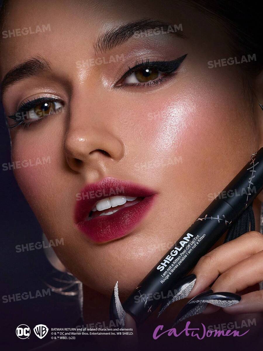 SHEGLAM  CATWOMAN High Stakes صبغة شفاه قابلة للتقشير روج تنت