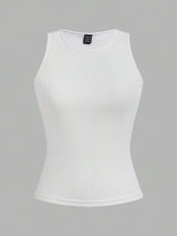 SHEIN EZwear طقم 4 قطع توبات نسائية محززة ضيقة