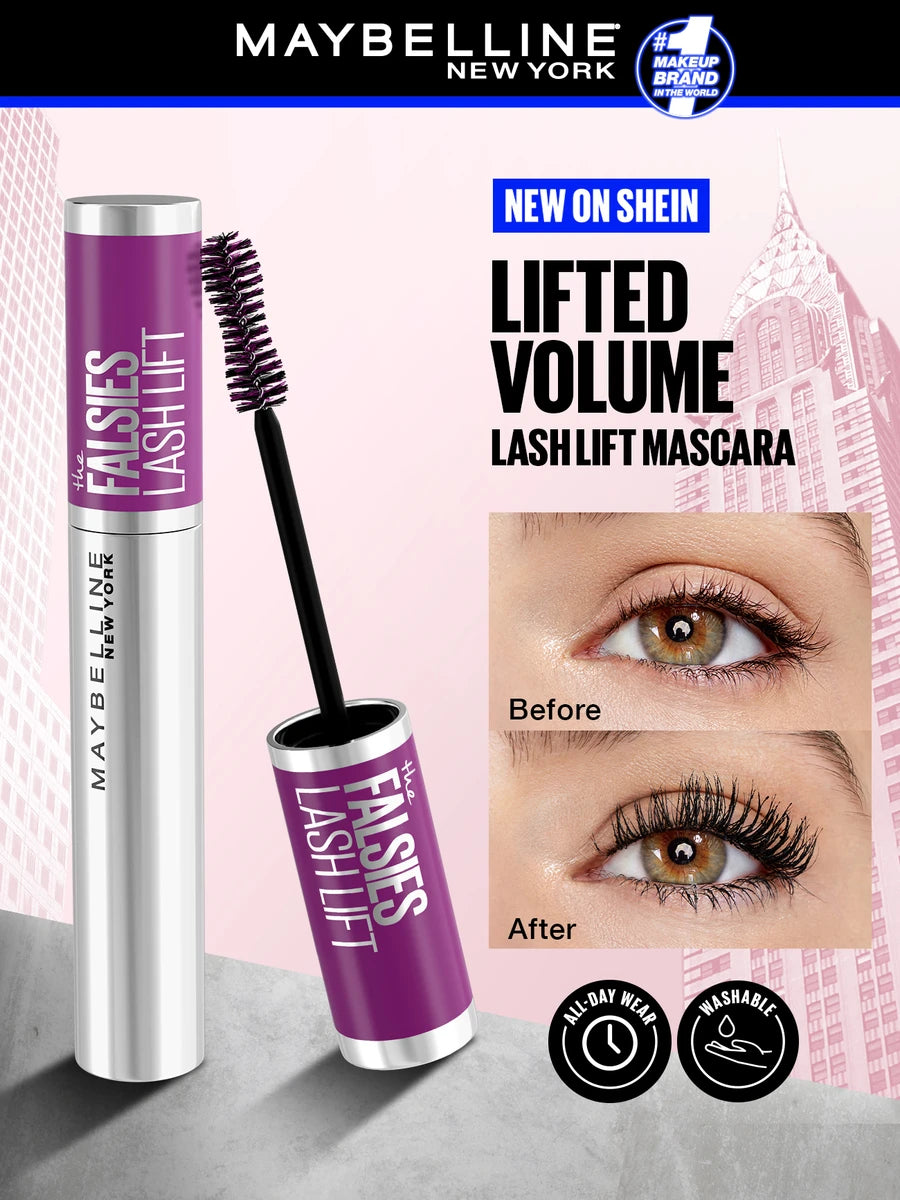 Maybelline ماسكارا مقاومة للماء مكثفة وطويلة الأمد 9.6 مل