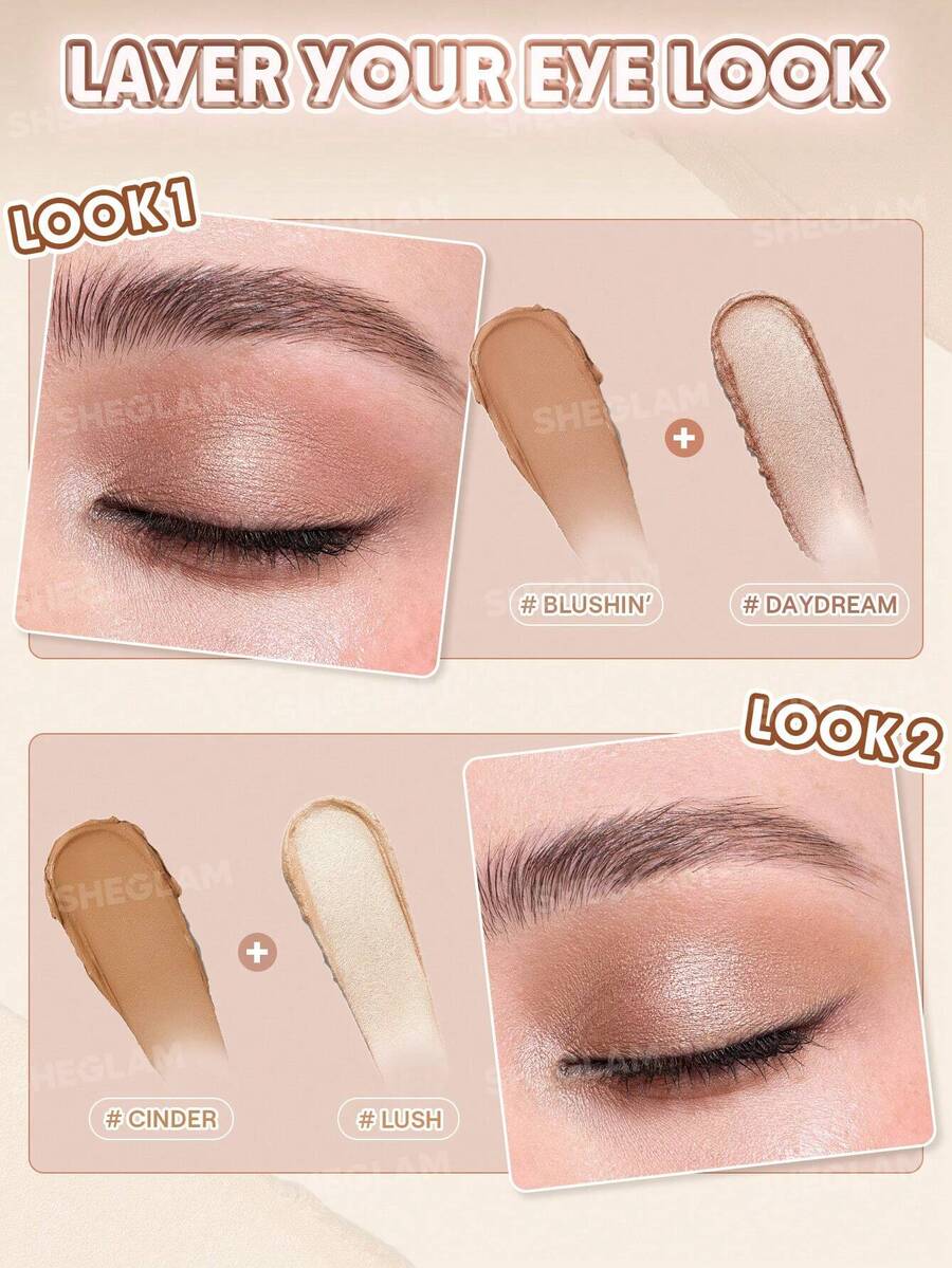 SHEGLAM Creamsicle عصا ظلال عيون