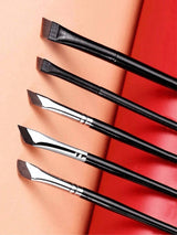 SHEIN مجموعة فرش مكياج 5 قطع عيون حواجب ظلال رموش