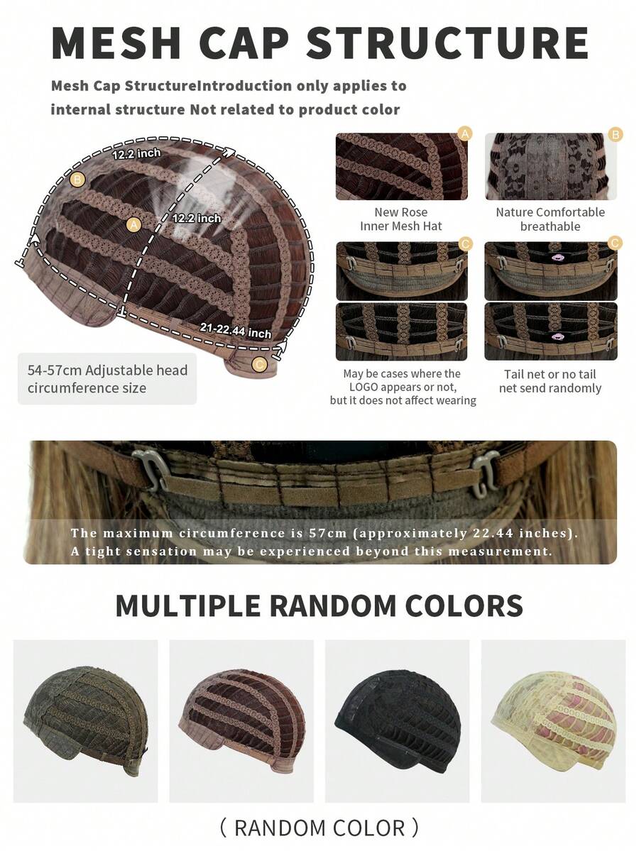 SHEIN باروكة شعر أشقر أبيض قصيرة 16 بوصة مقاومة للحرارة