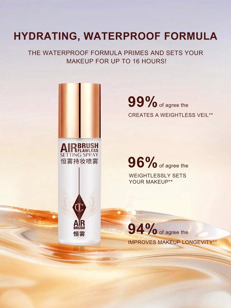 Charlotte Tilbury رذاذ تثبيت مكياج 15 مل بدون عيوب
