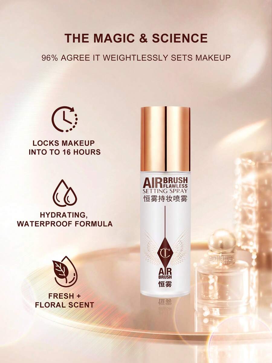 Charlotte Tilbury رذاذ تثبيت مكياج 15 مل بدون عيوب