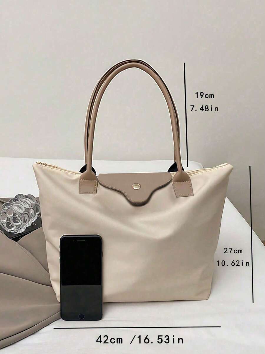 SHEIN حقيبة كتف كبيرة قابلة للطي