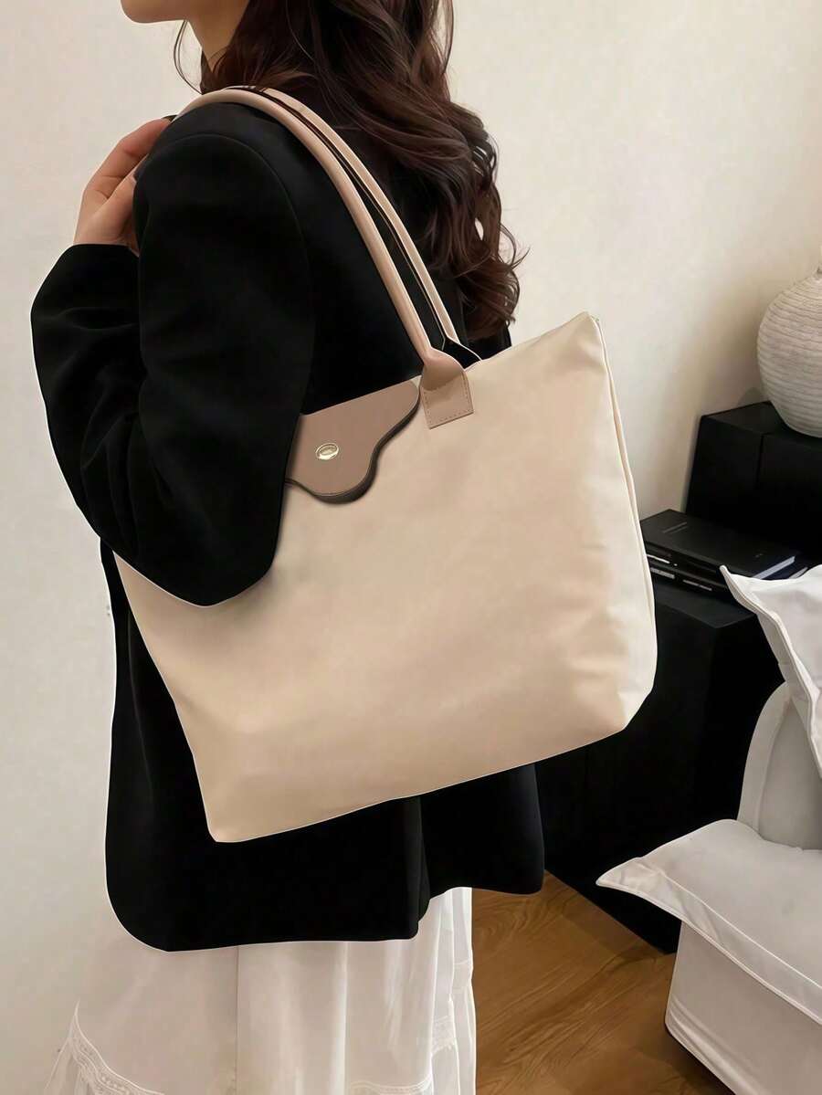SHEIN حقيبة كتف كبيرة قابلة للطي