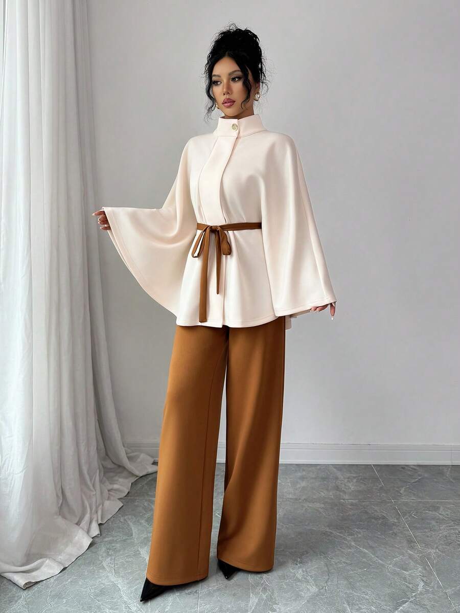 SHEIN Elenzga طقم نسائي محبوك أنيق من قطعتين