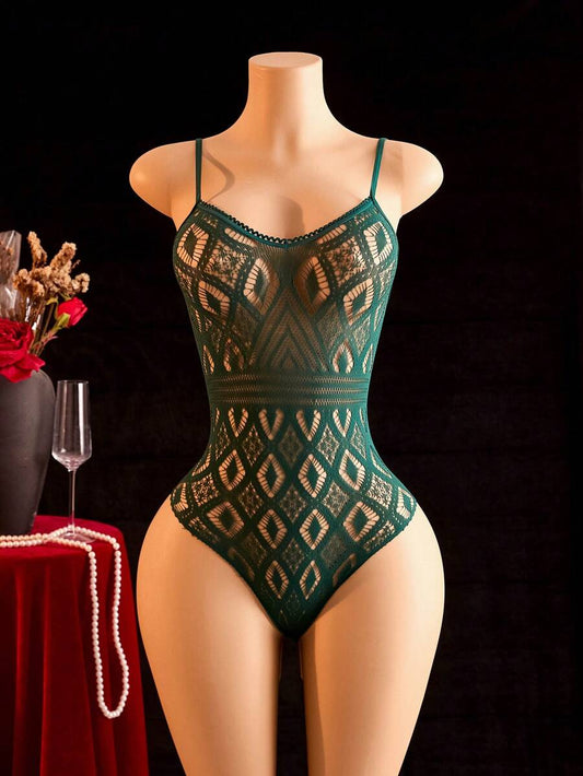 SHEIN ChaseTheNight بودي ضيق بطبعة حيوانات